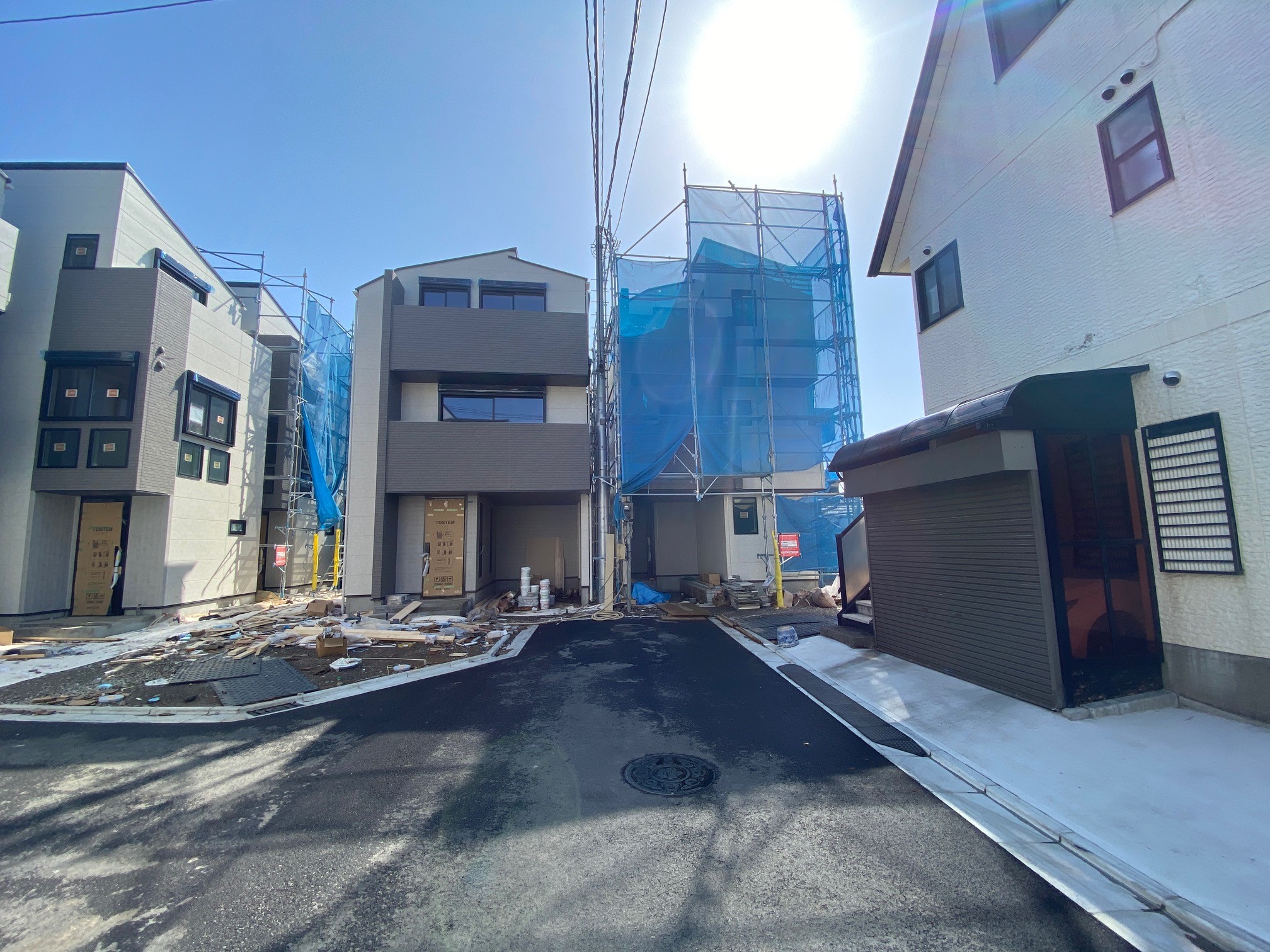 全棟販売終了 物件情報 川崎市幸区小倉4丁目 新築戸建7棟現場 株式会社ケイディ不動産